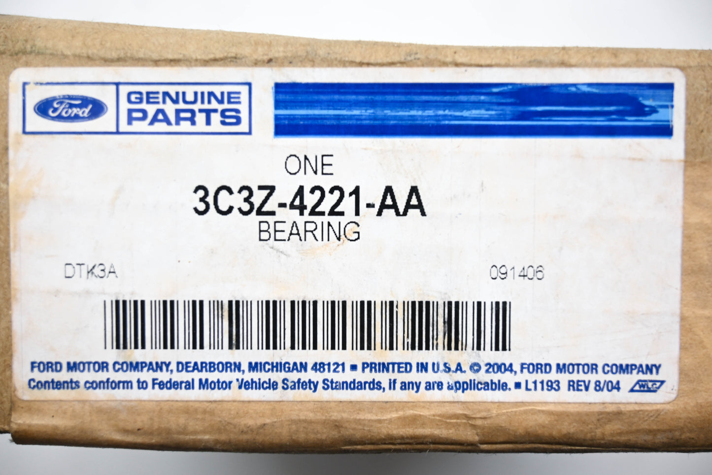 New OEM Ford 3C3Z-4221-AA, 3984VW5 Bower Tapered Roller Bearing NOS