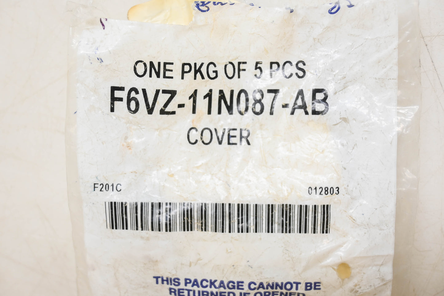 New OEM Ford F6VZ-11N087-AB Starter Solenoid Covers NOS