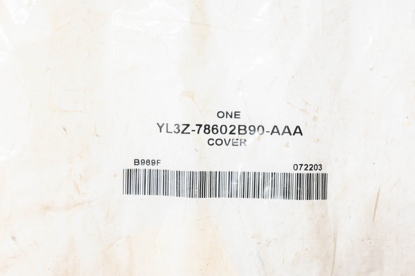 New OEM Ford YL3Z-78602B90-AAA Cover NOS