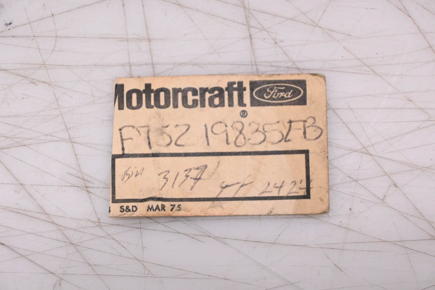 New OEM Ford F75Z-19835-FB Tube Assembly NOS