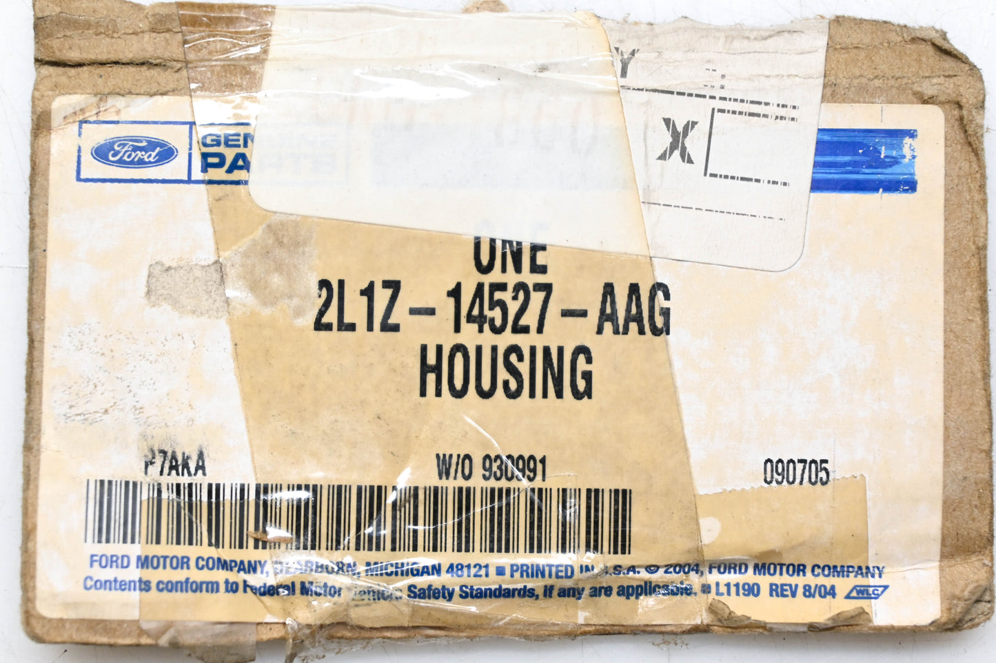 New OEM Ford 2L1Z-14527-AAG, 4L1X-14A567-AA Right Rear Switch Housing NOS