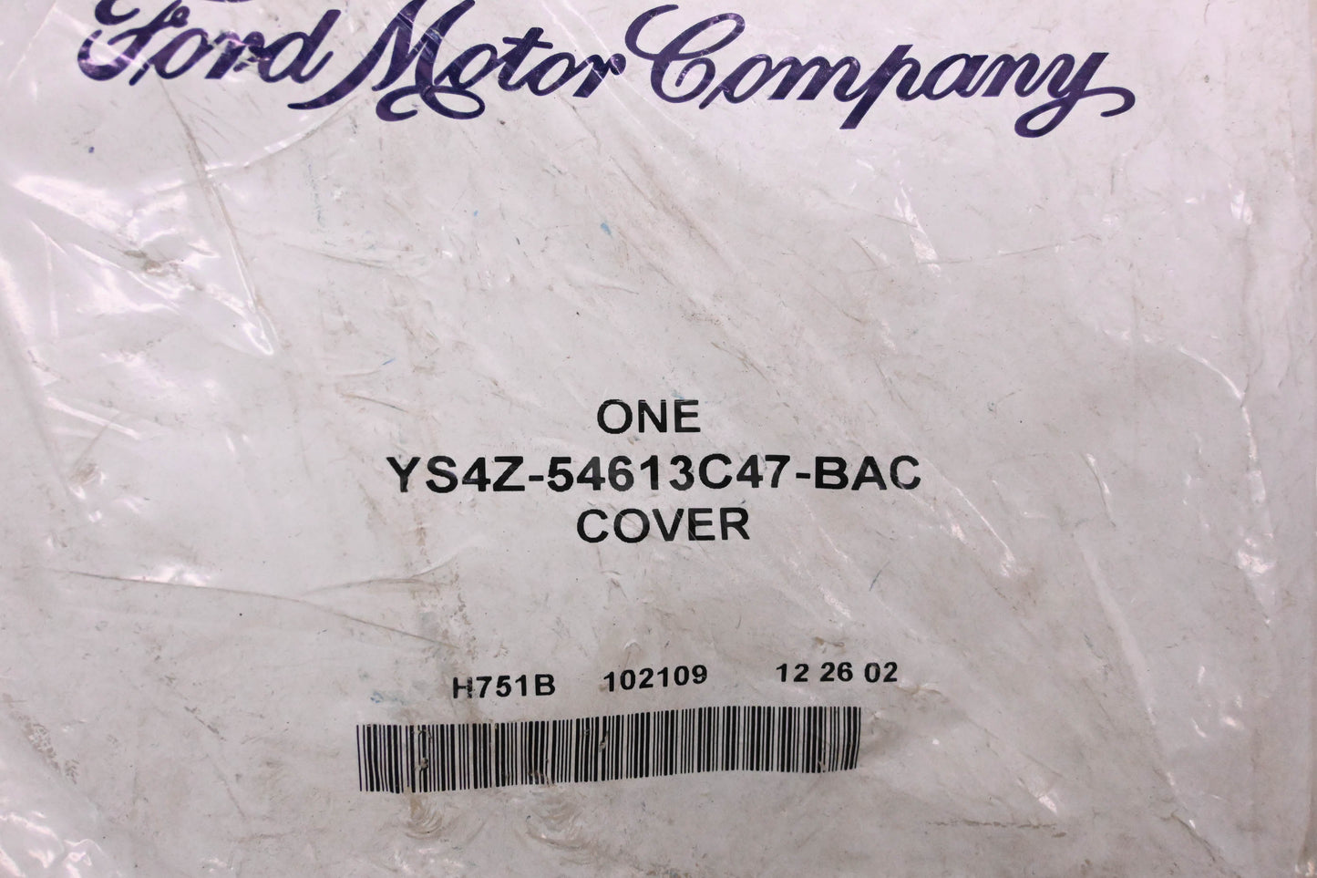 New OEM Ford YS4Z-54613C47-BAC Seat Belt Retractor Cover NOS