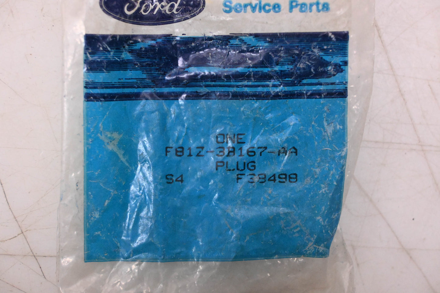 New OEM Ford F81Z-3B167-AA Plug NOS