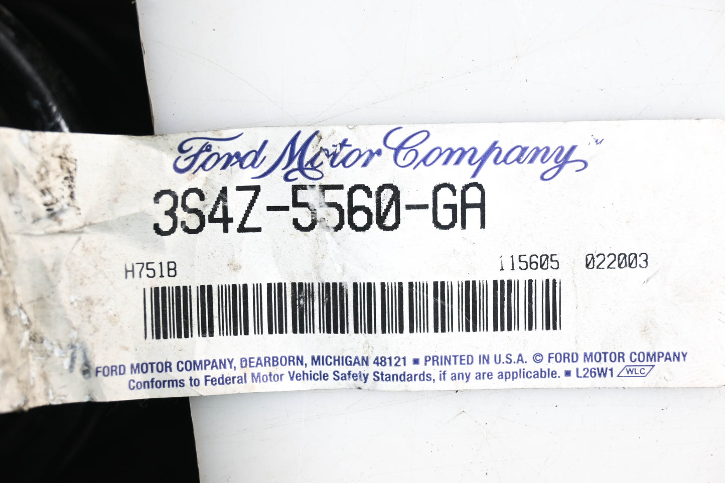 New OEM Ford 3S4Z-5560-GA, 3S41-5560-GA Coil Spring NOS