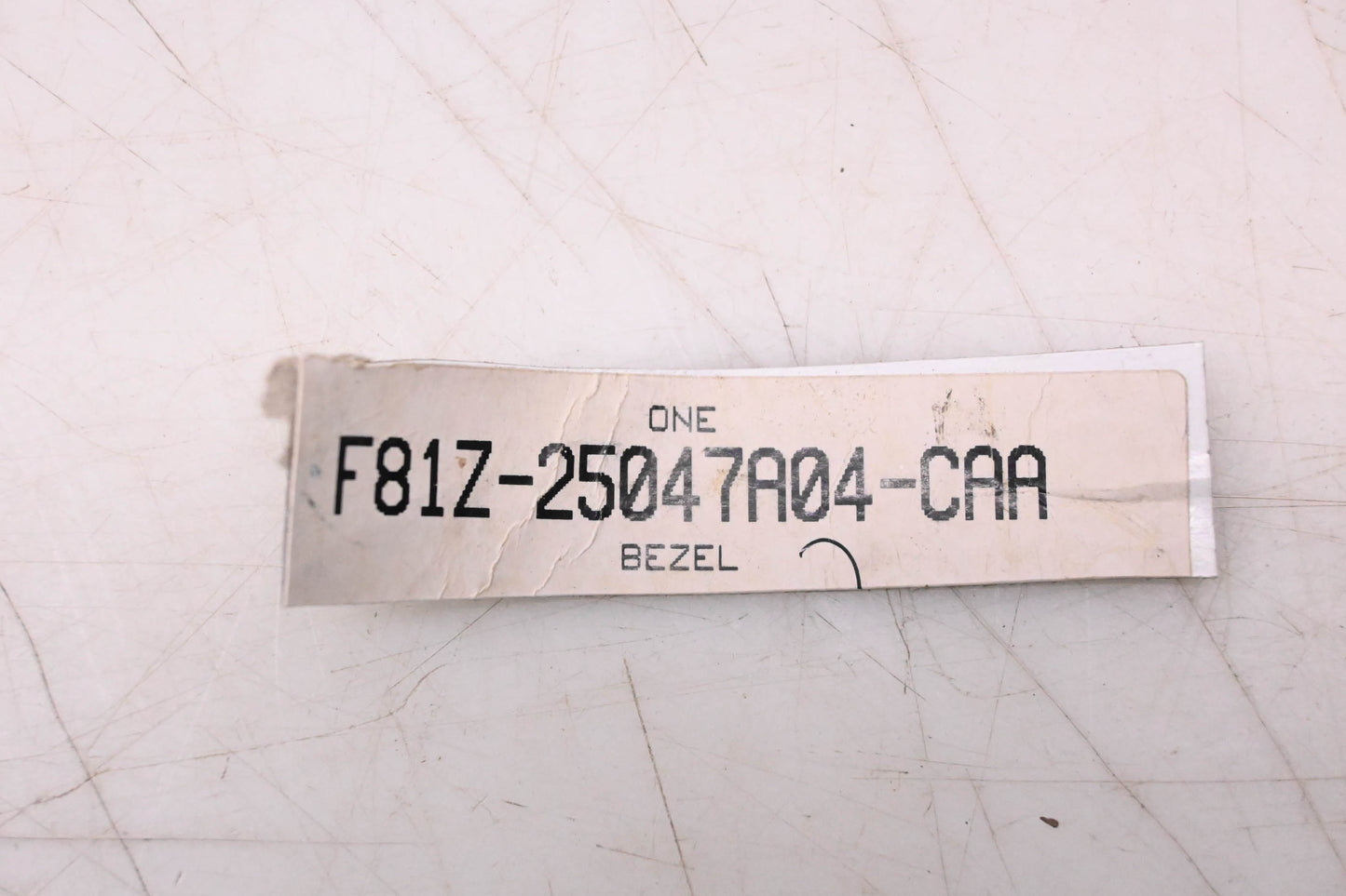 New OEM Ford F81Z-25047A04-CAA Bezel NOS