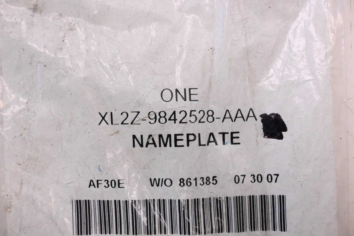New OEM Ford XL2Z-9842528-AAA Sport Emblem Nameplate NOS