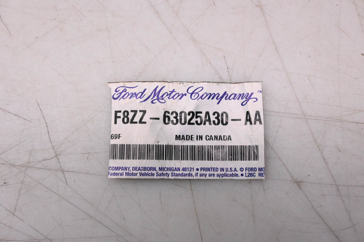 New OEM Ford F8ZZ-63025A30-AA Reinforcement NOS