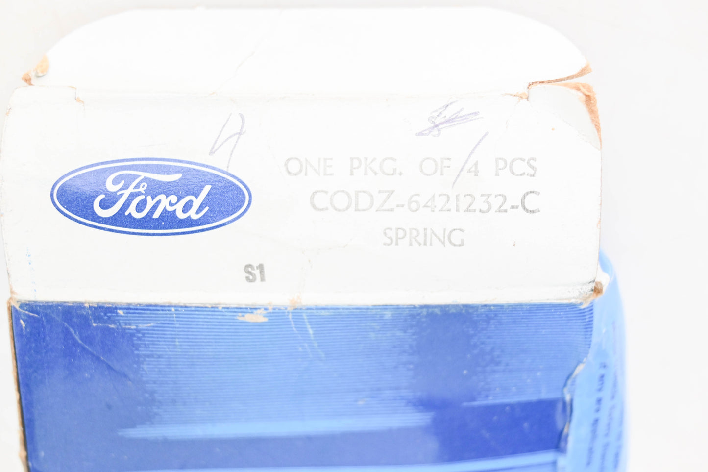 New OEM Ford CODZ-6421232-C, C0DZ-6421232-C Lower Door Springs Qty 4 NOS