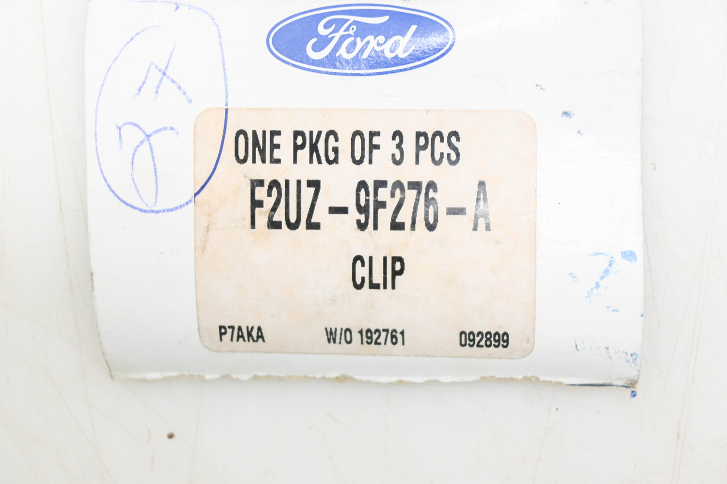 New OEM Ford F2UZ-9F276-A Brake Pipe Clip NOS
