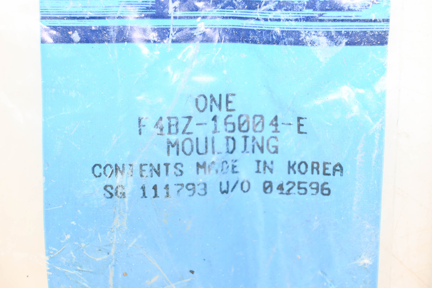 New OEM Ford F4BZ-16004-E Fender Moulding NOS