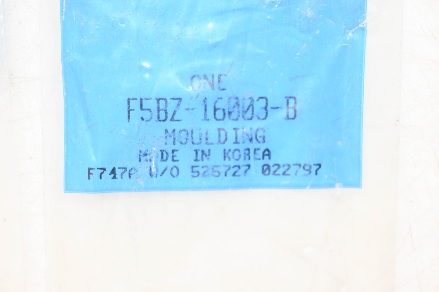 New OEM Ford F5BZ-16003-B Moulding NOS