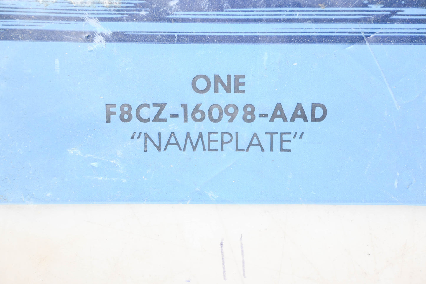 New OEM Ford F8CZ-16098-AAD "Sport" Decal NOS