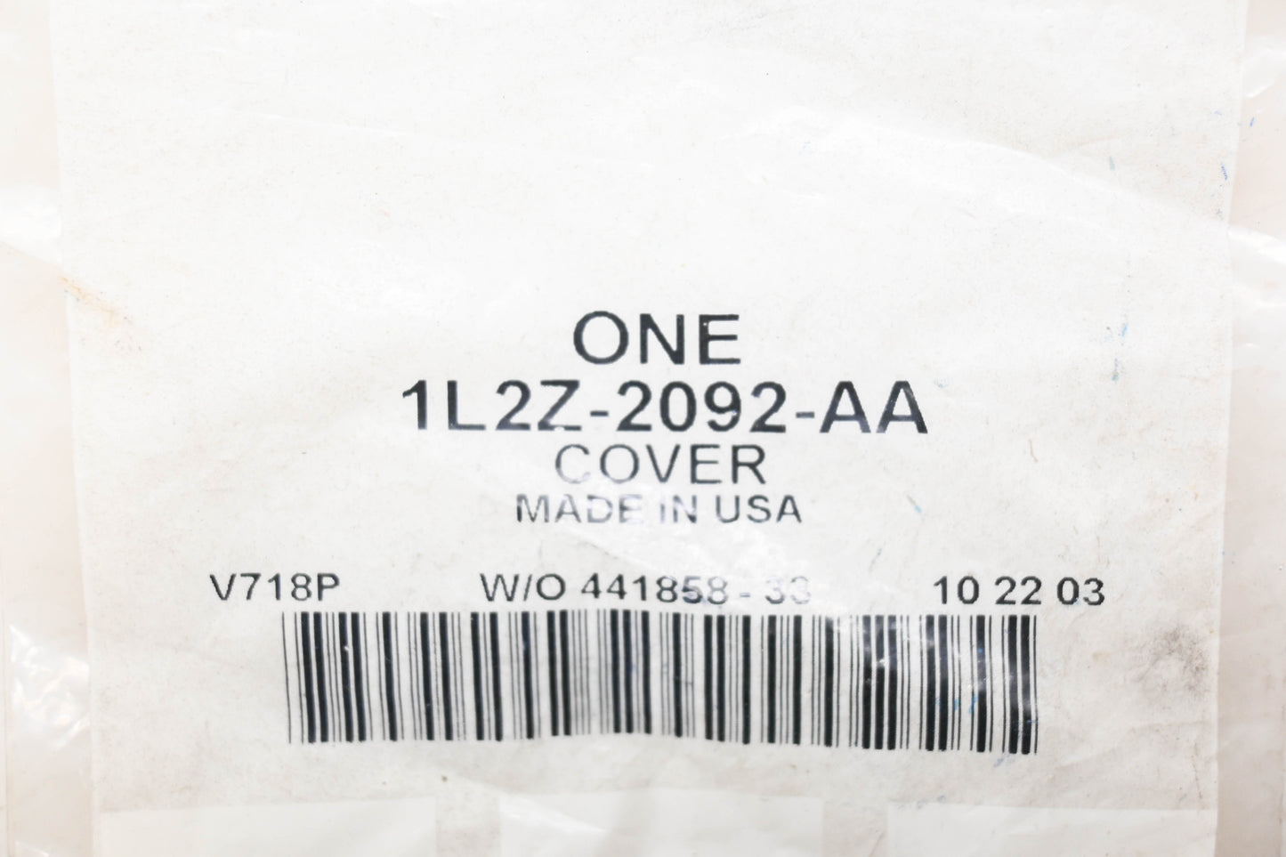 New OEM Ford 1L2Z-2092-AA Parking Brake Inspection Plug NOS