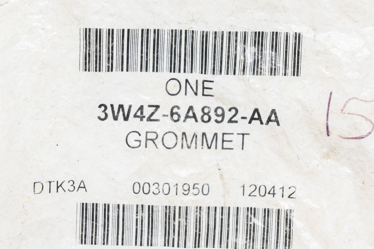 New OEM Ford 3W4Z-6A892-AA Grommet Valve Cover NOS