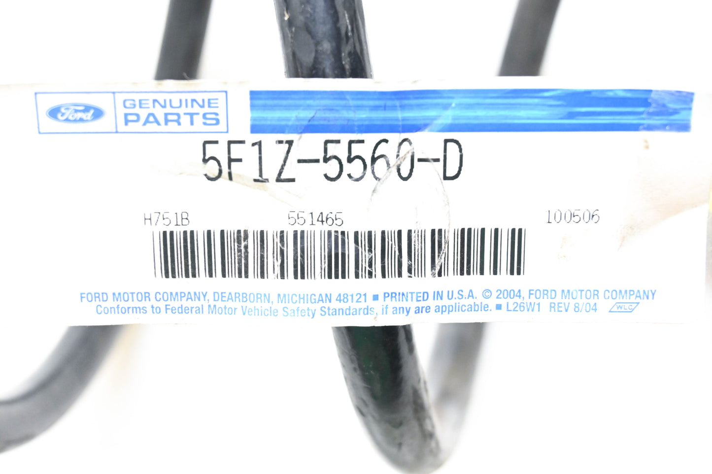 New OEM Ford 5F1Z-5560-D, 5F1J-5560-DA Coil Spring NOS