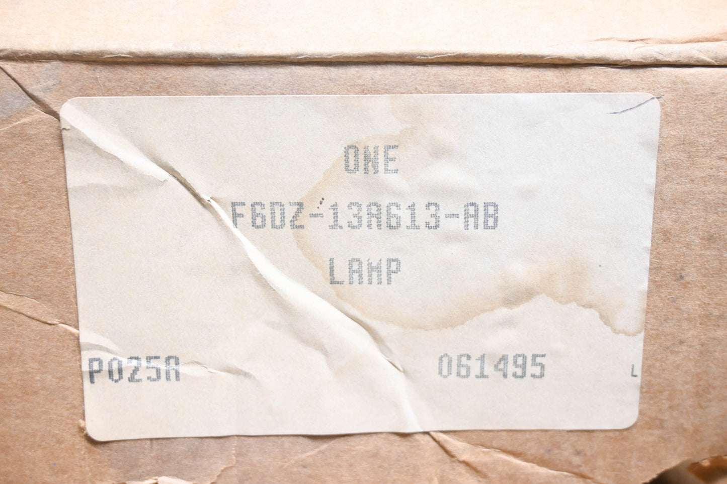 New OEM Ford F6DZ-13A613-AB Rear High Mount Brake Lamp Assembly NOS