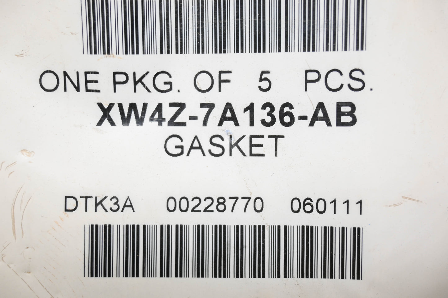 New OEM Ford XW4Z-7A136-AB Transmission Pump Gasket NOS