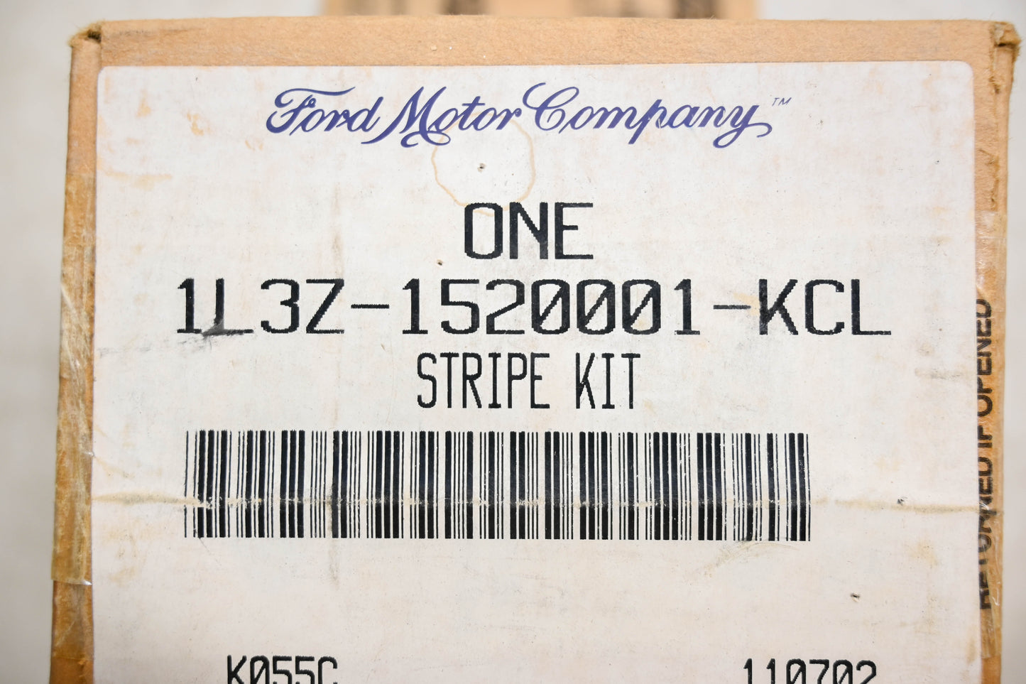 New OEM Ford 1L3Z-1520001-KCL Stripe Decal Kit NOS