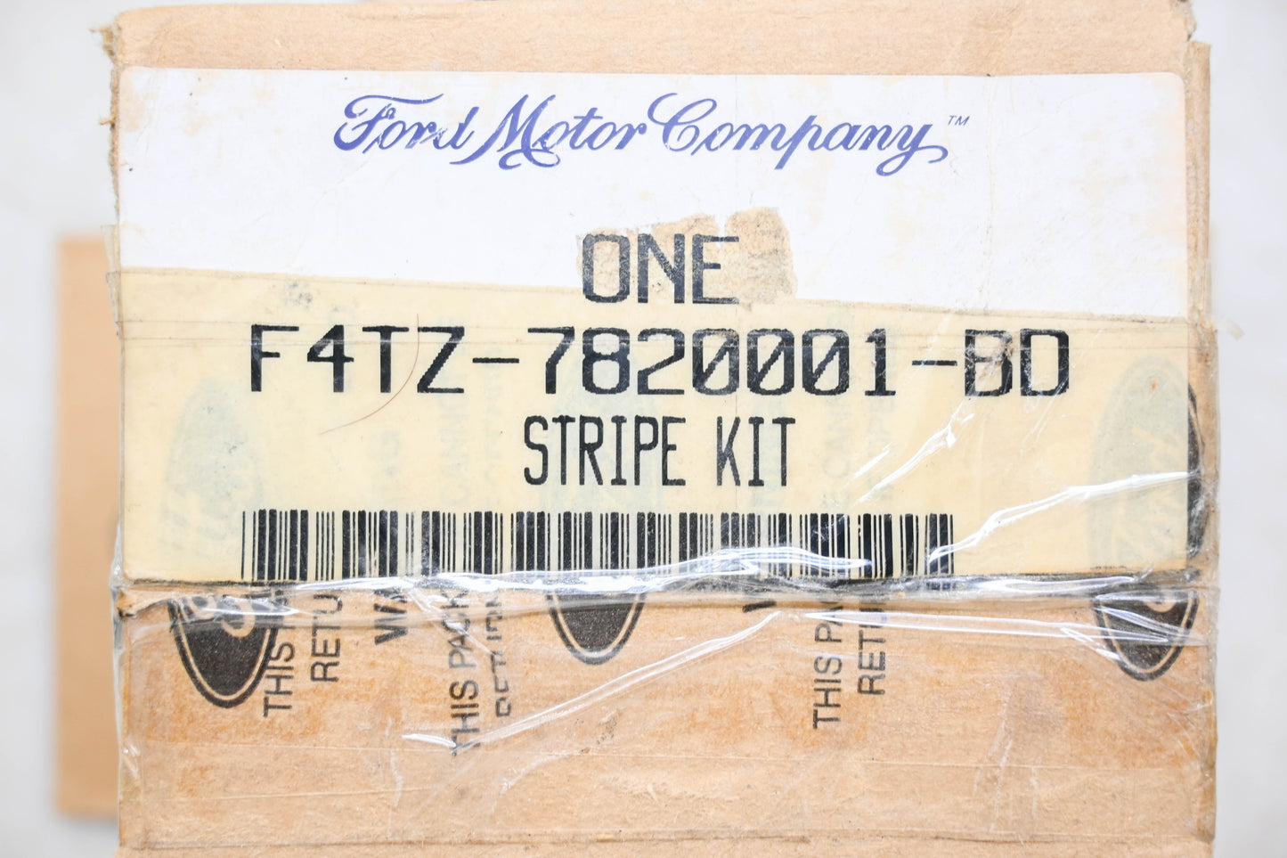 New OEM Ford F4TZ-7820001-BD Stripe Decal Kit NOS