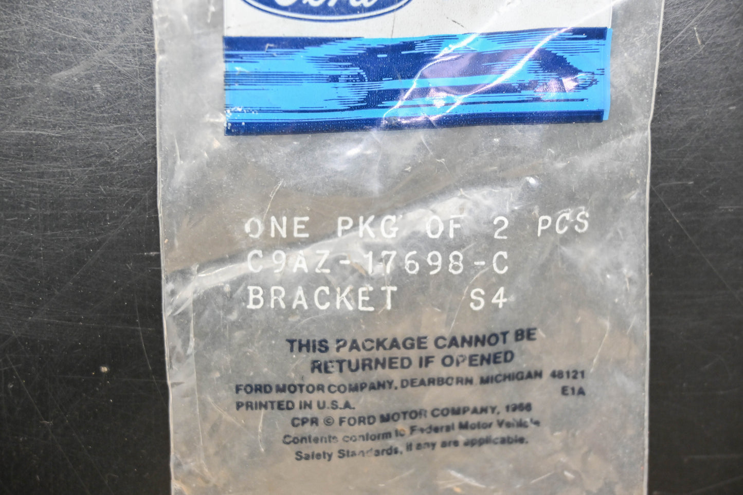 New OEM Ford C9AZ-17698-C Bracket NOS