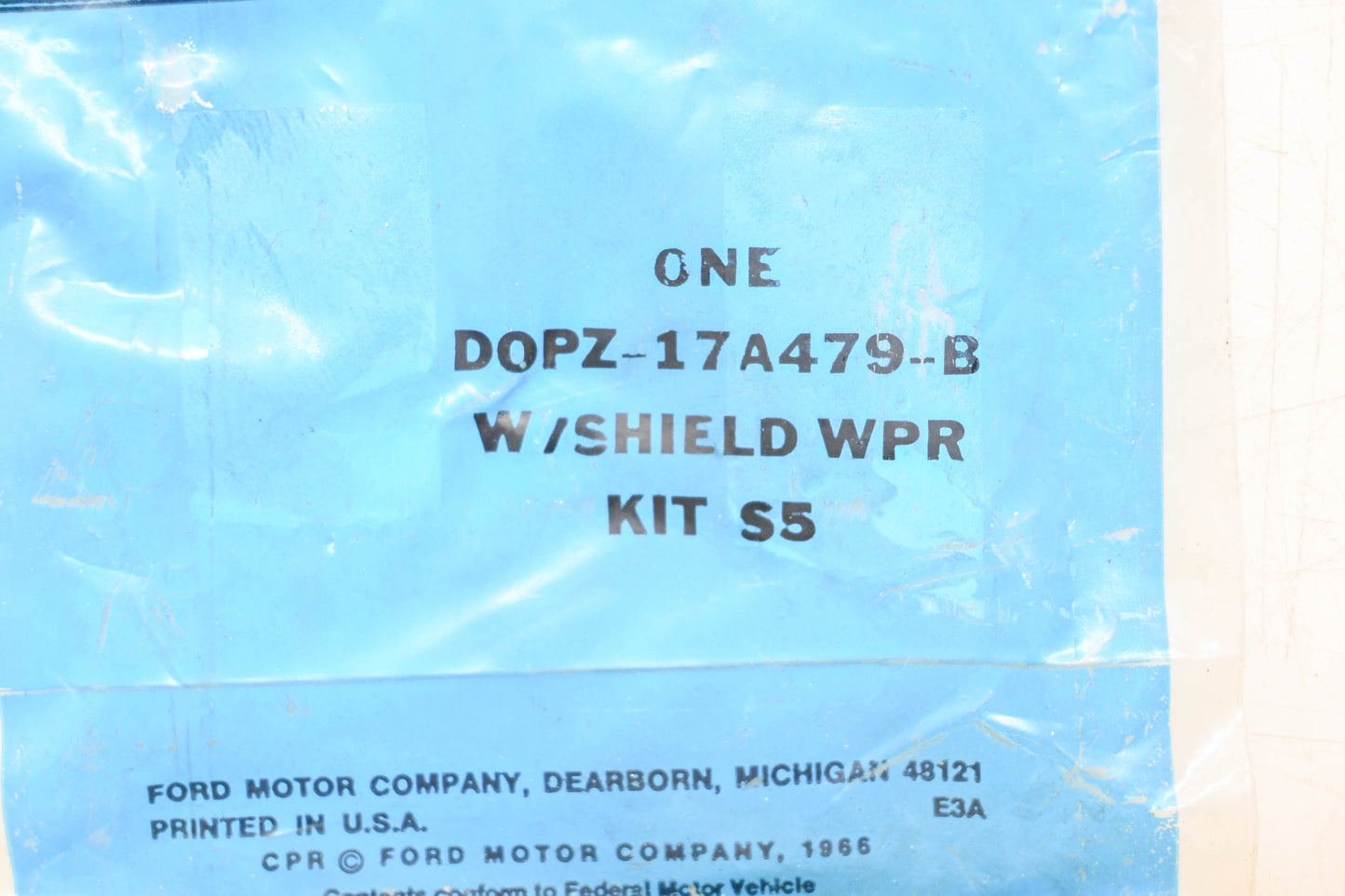 New OEM Ford DOPZ-17A479-B Wiper Motor Repair Kit NOS