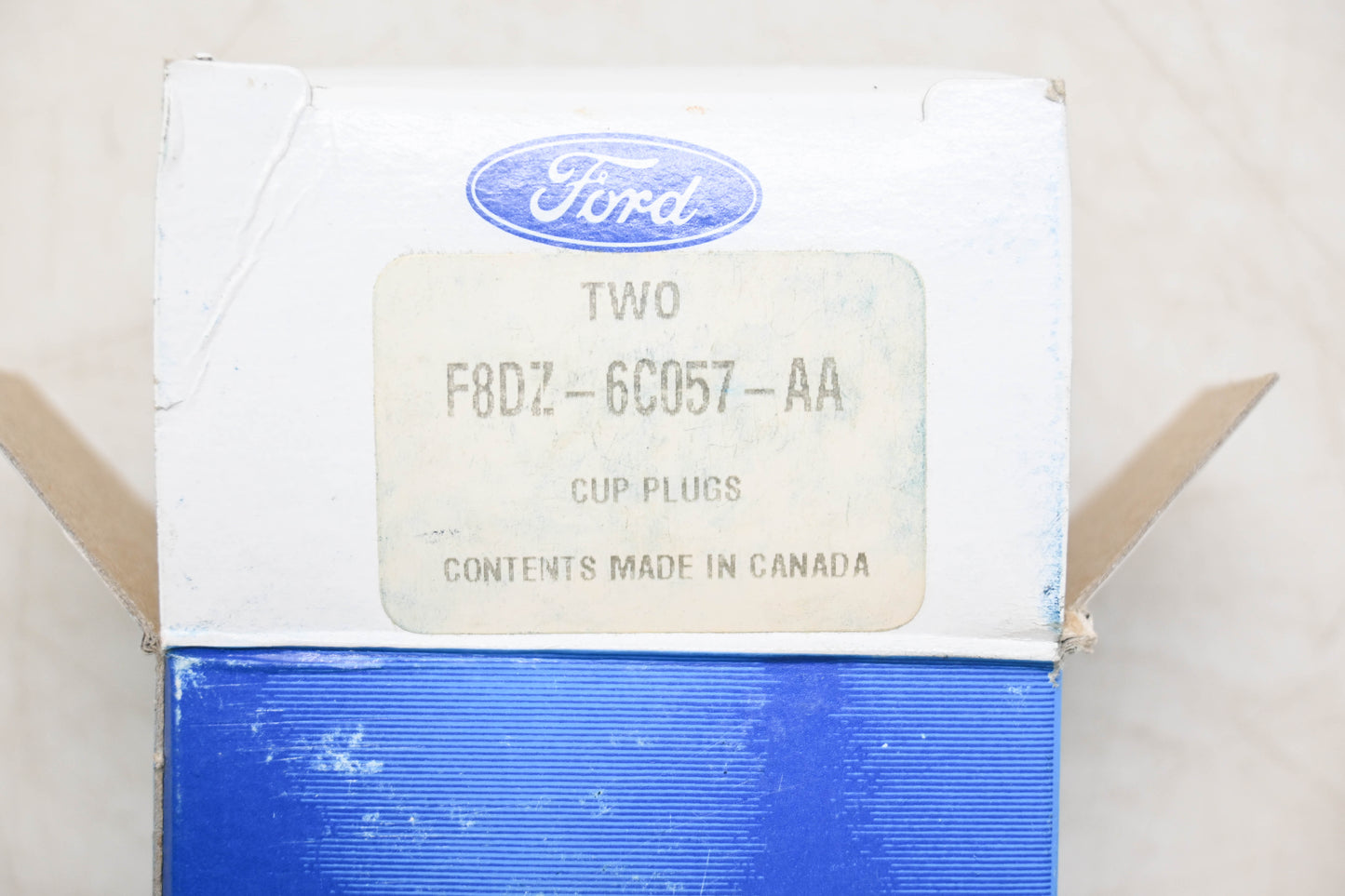 New OEM Ford F8DZ-6C057-AA Freeze Pack Expansion Plugs Qty 2 NOS