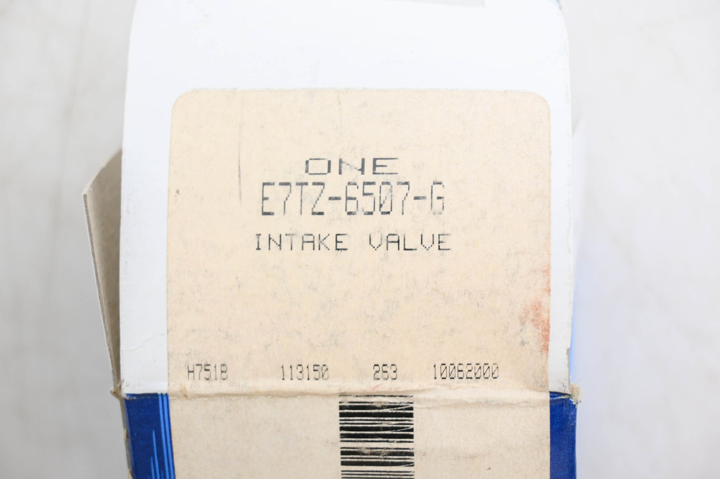 New OEM Ford E7TZ-6507-G Engine Intake Valve NOS