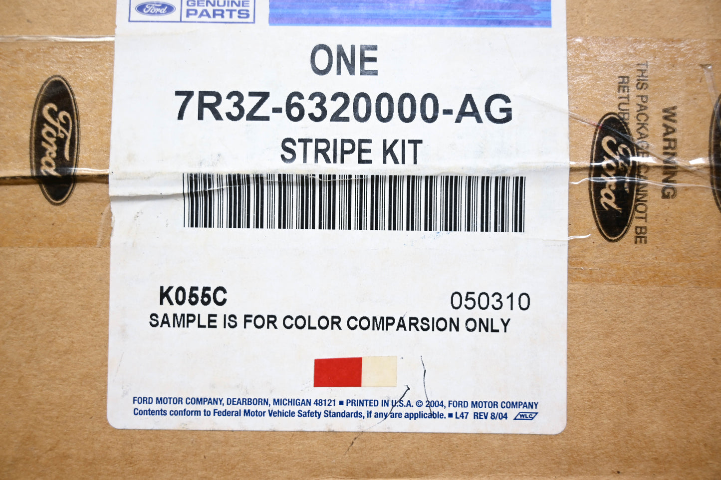 New OEM Ford 7R3Z-6320001-AG Stripe Decal Kit NOS