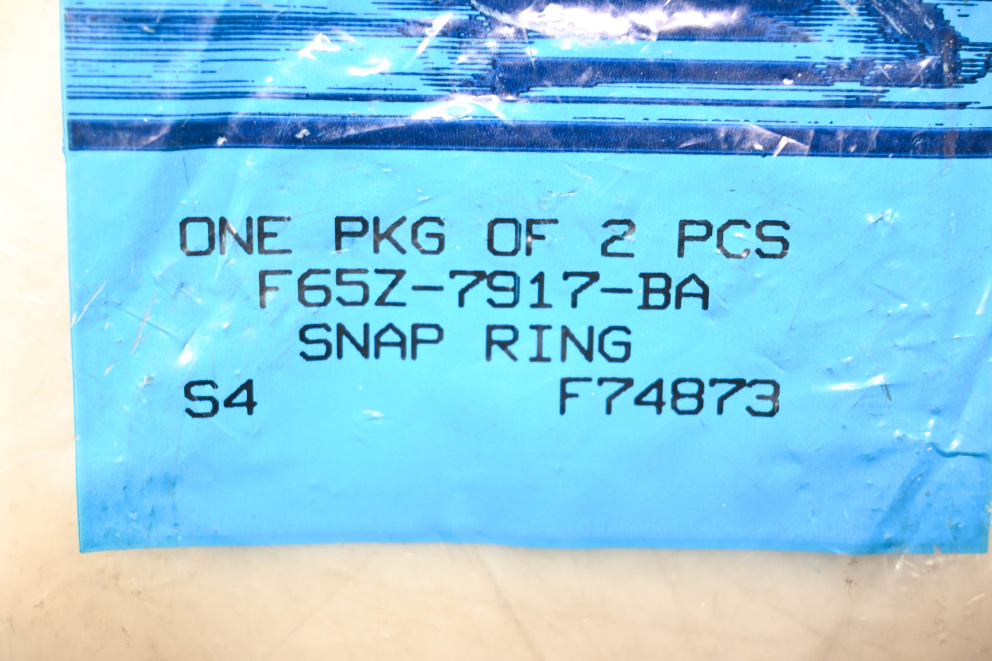 New OEM Ford F65Z-7917-BA Snap Ring NOS