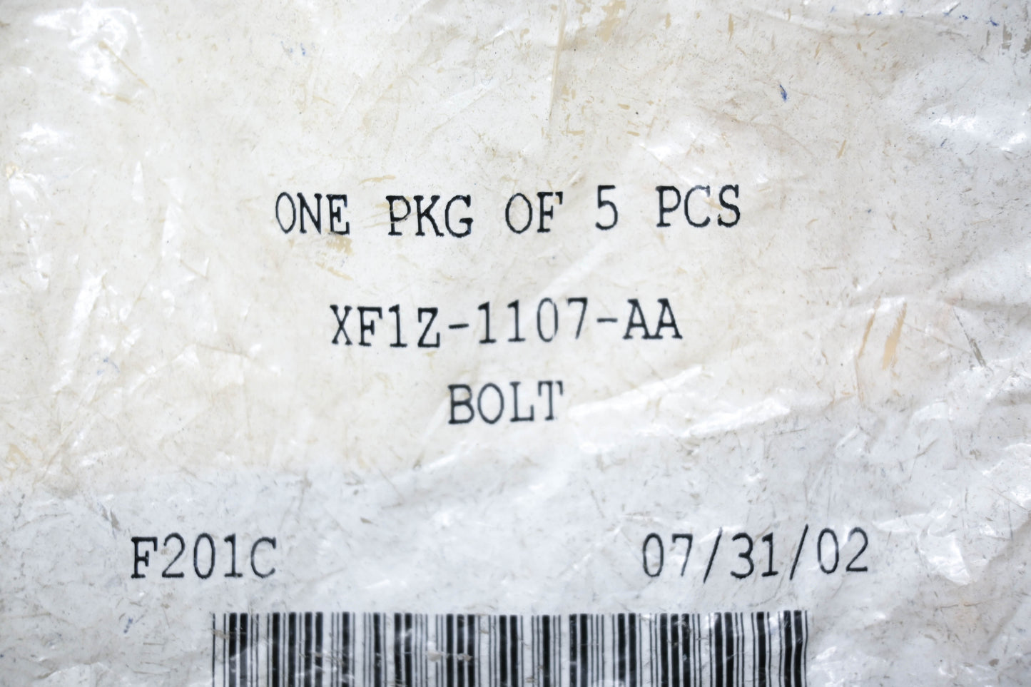 New OEM Ford XF1Z-1107-AA Wheel Bolt NOS