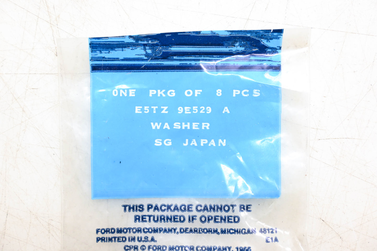 New OEM Ford E5TZ-9E529-A Fuel Injector Nozzle Washer NOS