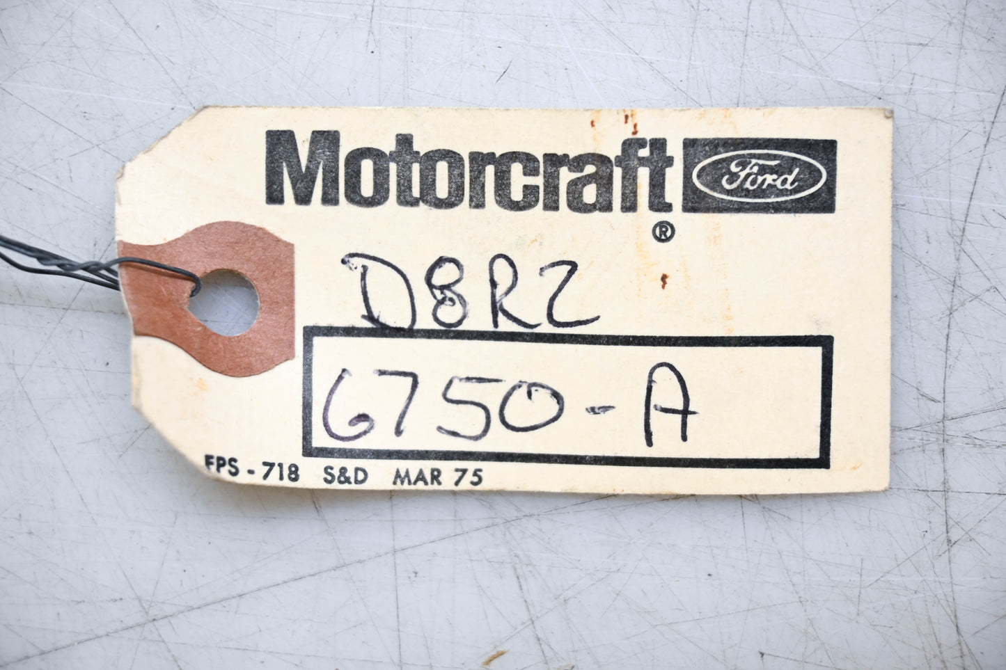 New OEM Motorcraft D8RZ-6750-A, 89BM-6750-AA Engine Oil Dip Stick NOS