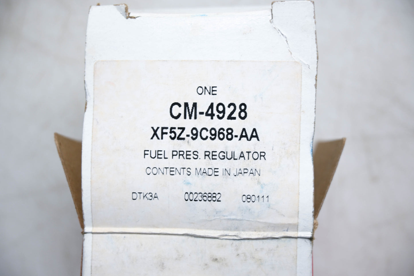 New OEM Motorcraft CM-4928, XF5Z-9C968-AA Fuel Injection Pressure Regulator NOS