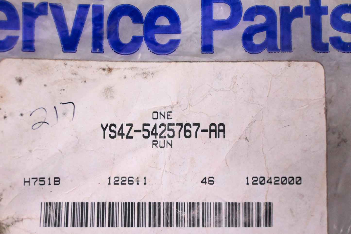 New OEM Ford YS4Z-5425767-AA Rear Right Window Weatherstrip NOS