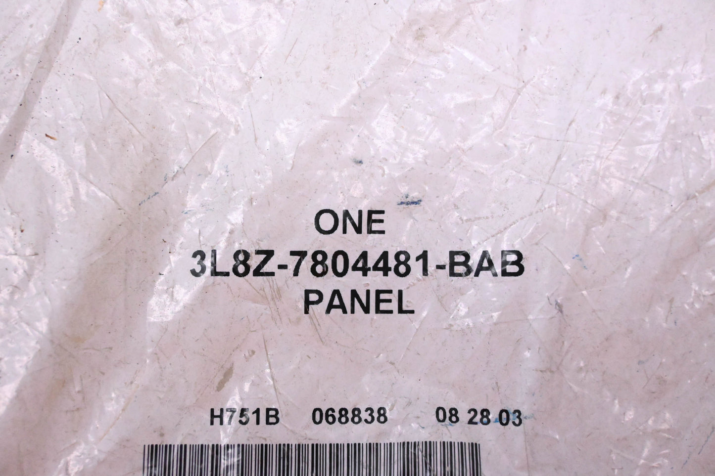 New OEM Ford 3L8Z-7804481-BAB Finish Panel NOS