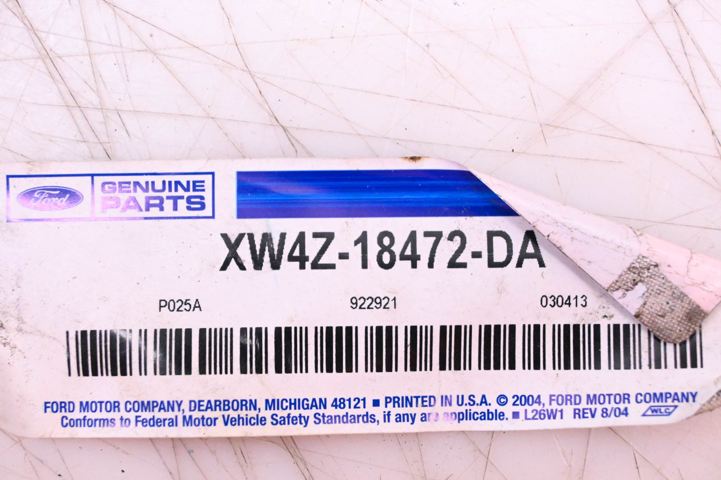 New OEM Ford XW4Z-18472-DA Heater Water Hose NOS