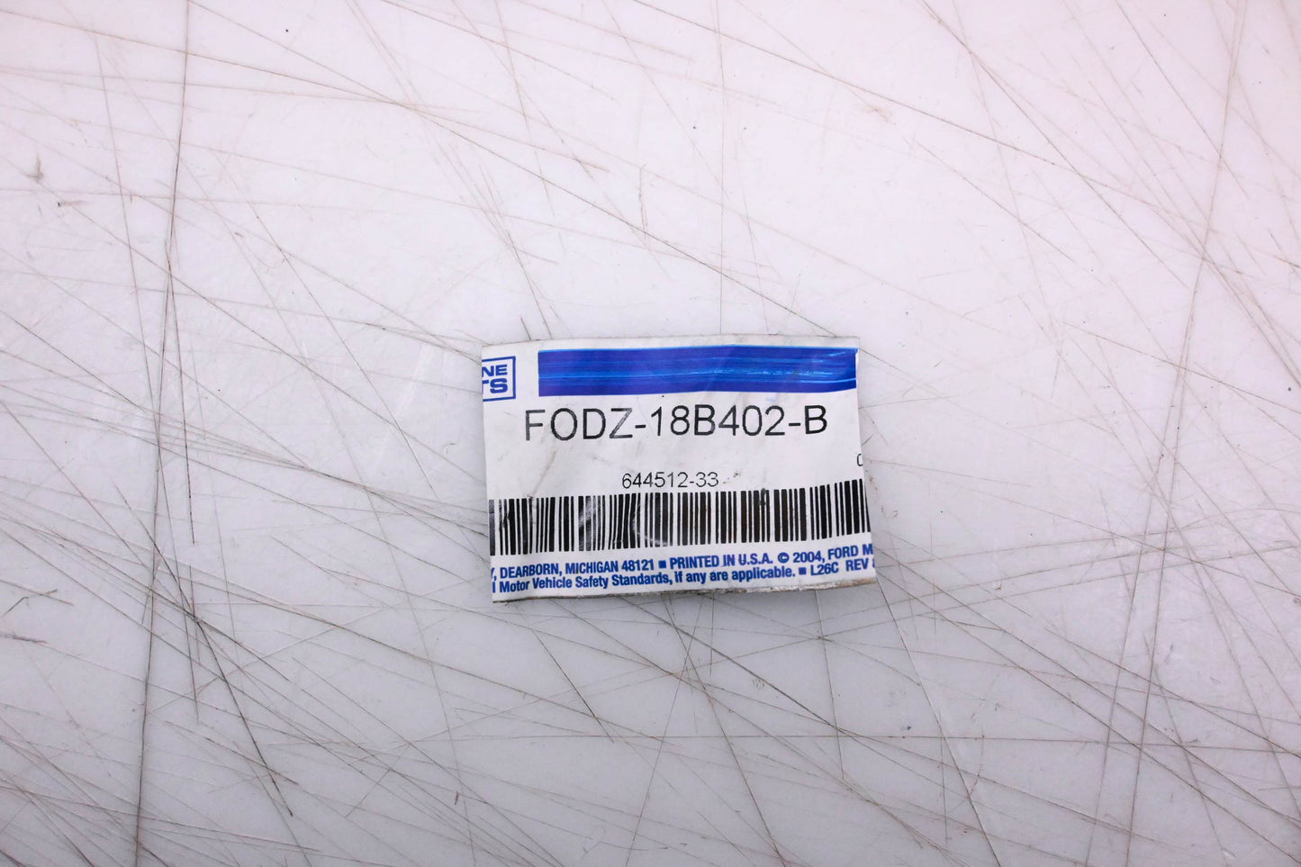 New OEM Ford FODZ-18B402-B Heater Water Tube NOS