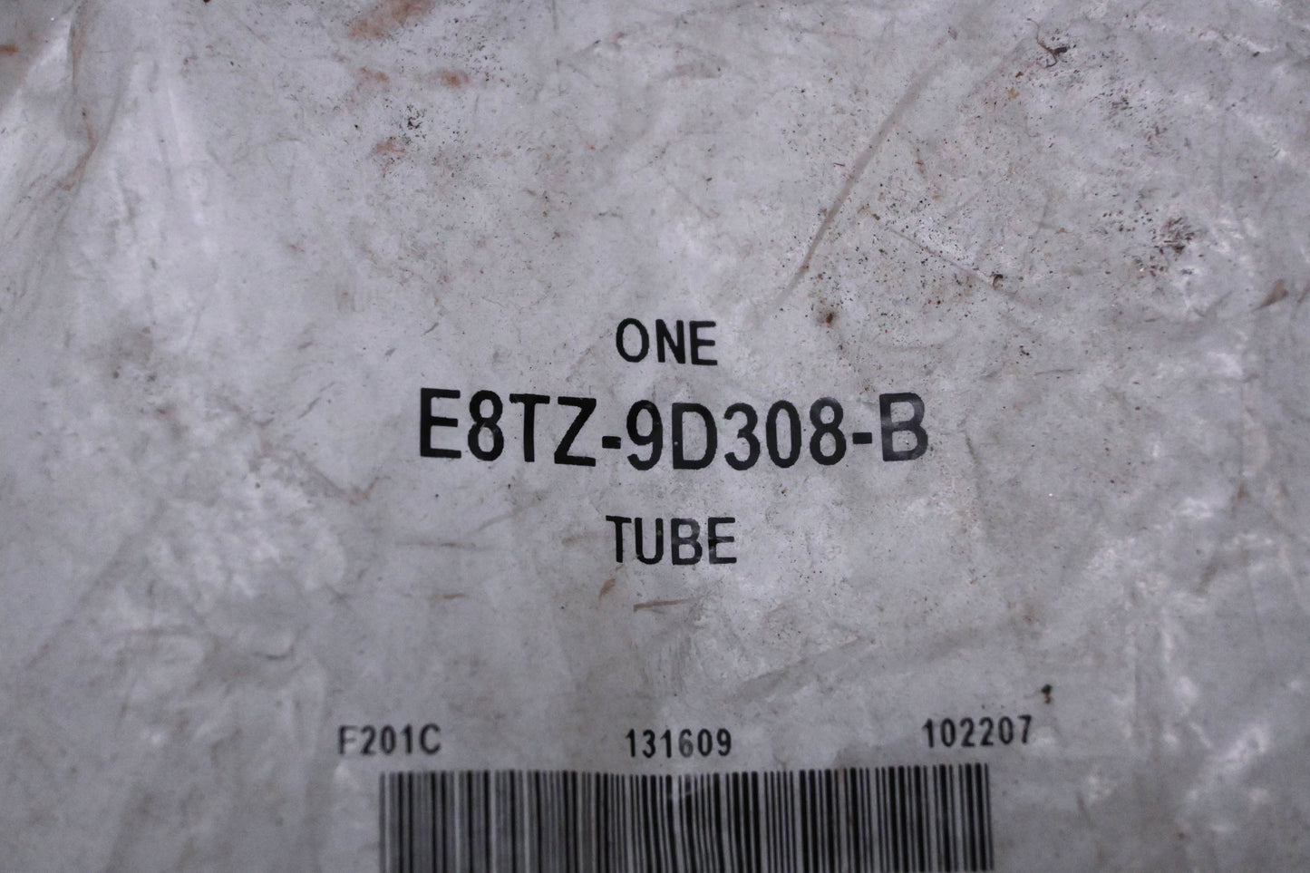 New OEM Ford E8TZ-9D308-B Fuel Return Tube NOS