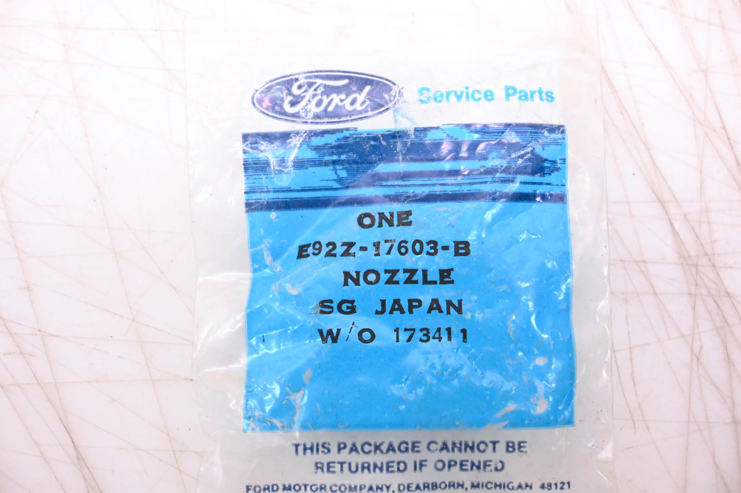 New OEM Ford E92Z-17603-B Nozzle Assembly NOS