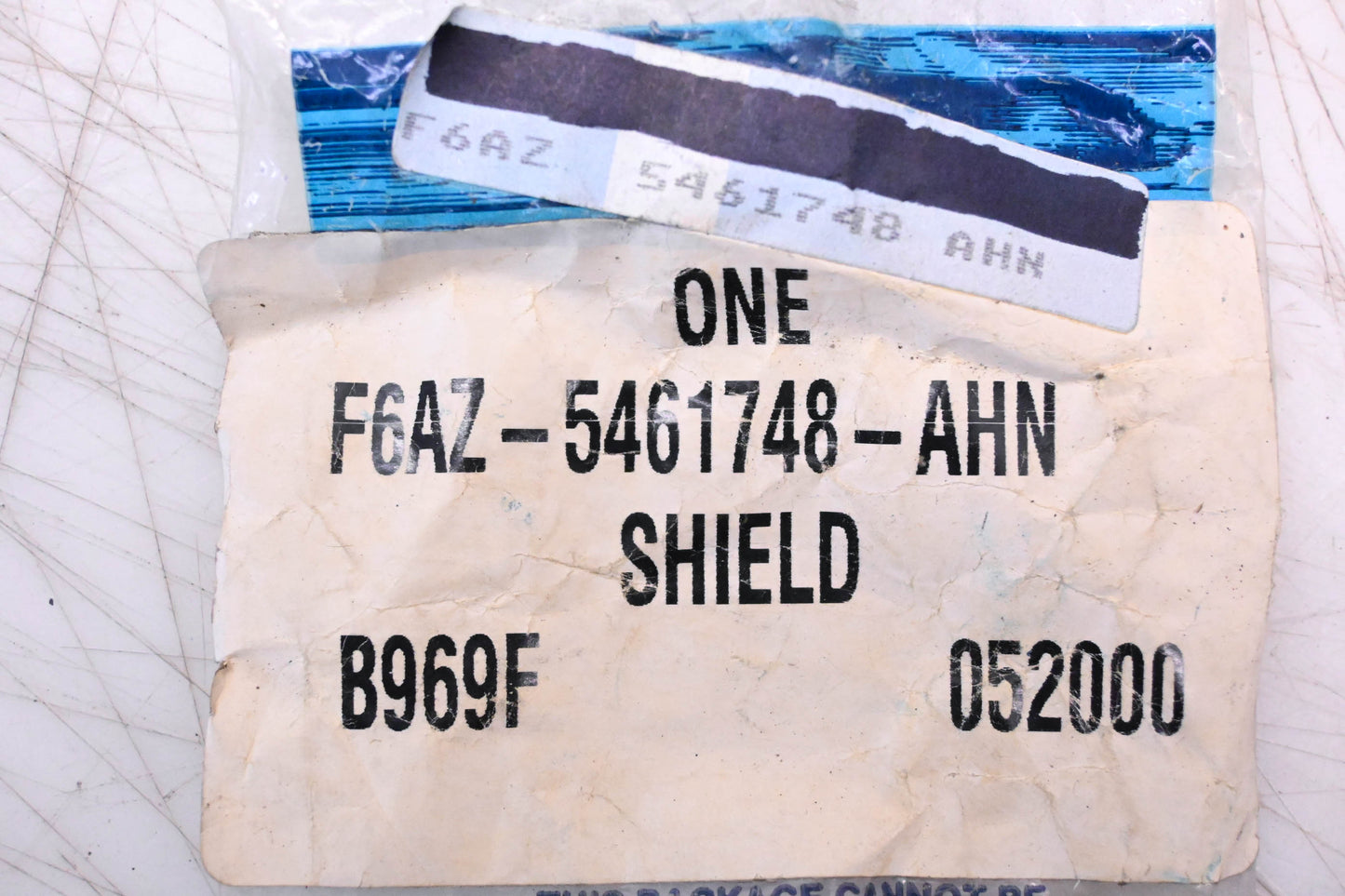 New OEM Ford F6AZ-5461748-AHN Seat Track Cover NOS