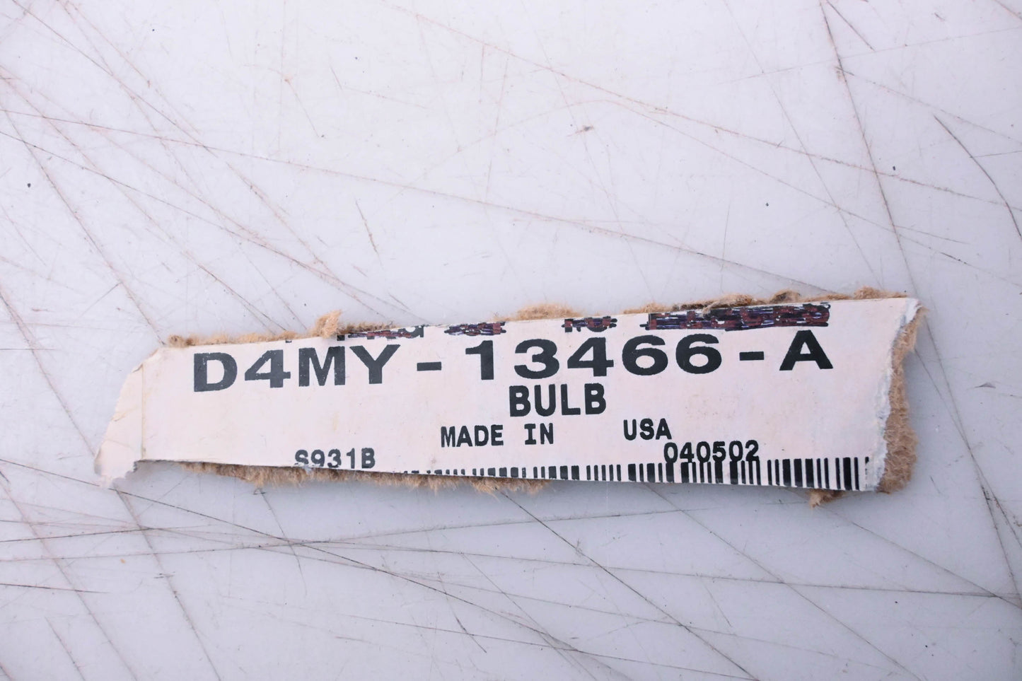 New OEM Ford D4MY-13466-A Bulb Assembly NOS