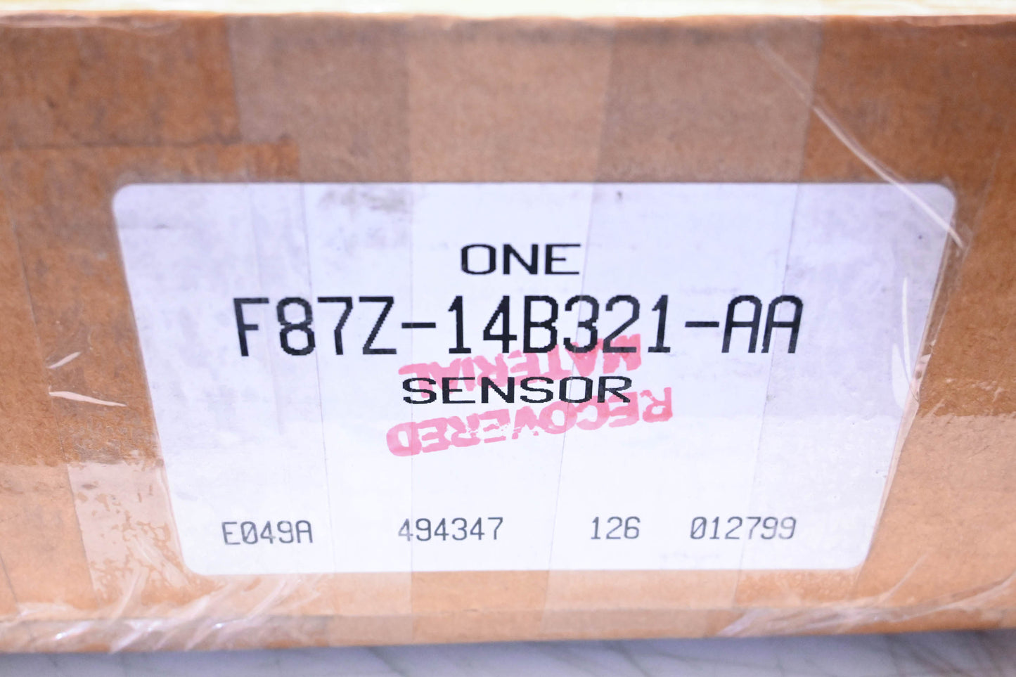 New OEM Ford F87Z-14B321-AA Crash Sensor Module Assembly NOS