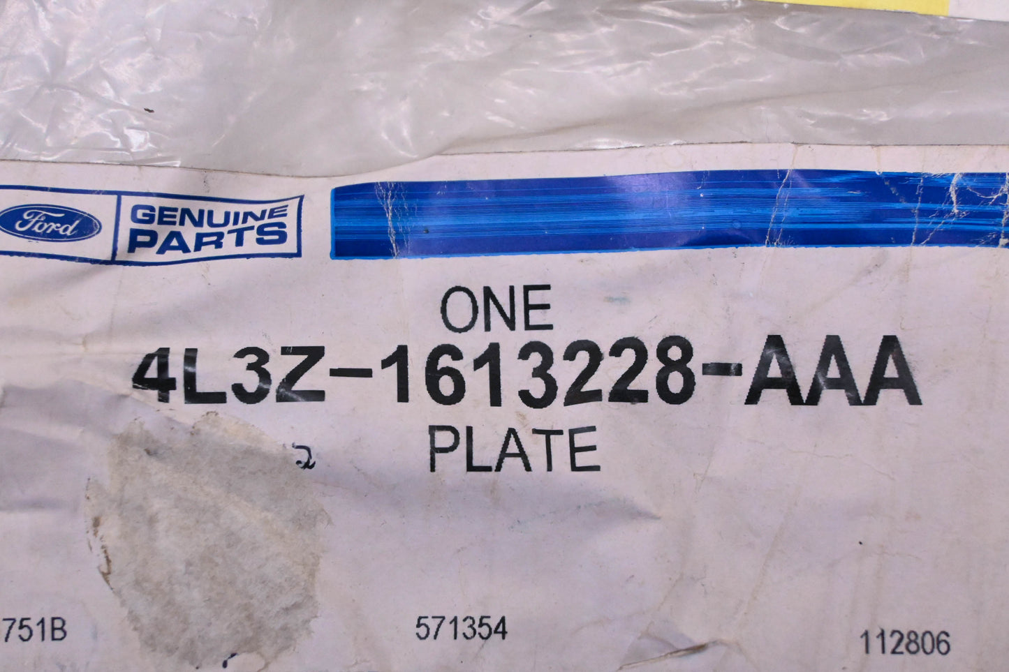 New OEM Ford 4L3Z-1613228-AAA Scuff Plate NOS