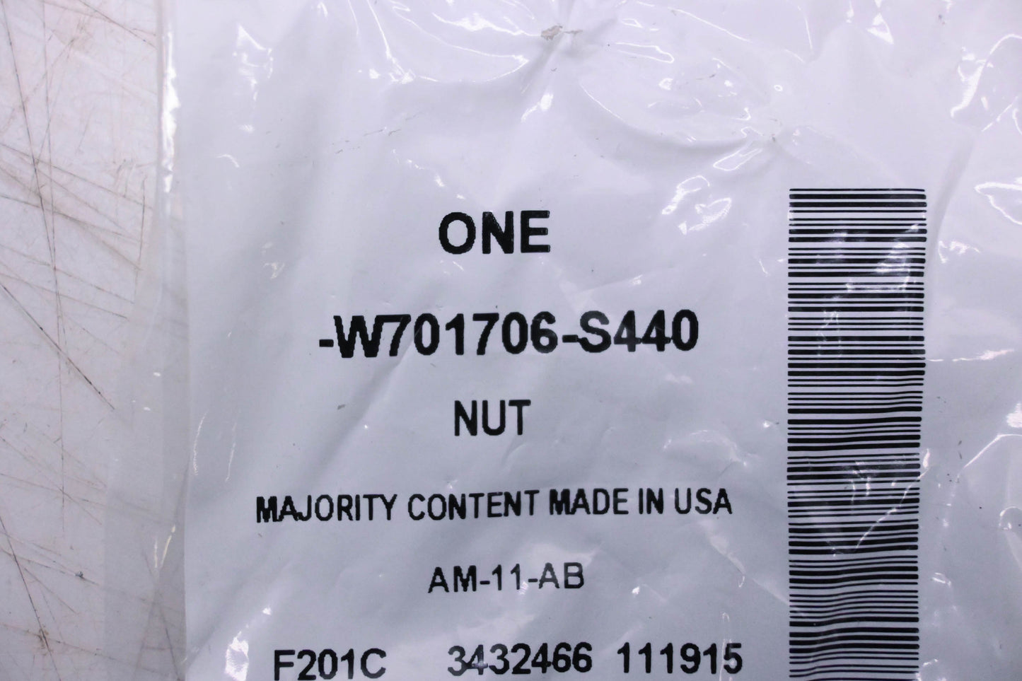 New OEM Ford W701706-S440 Manifold Nut NOS