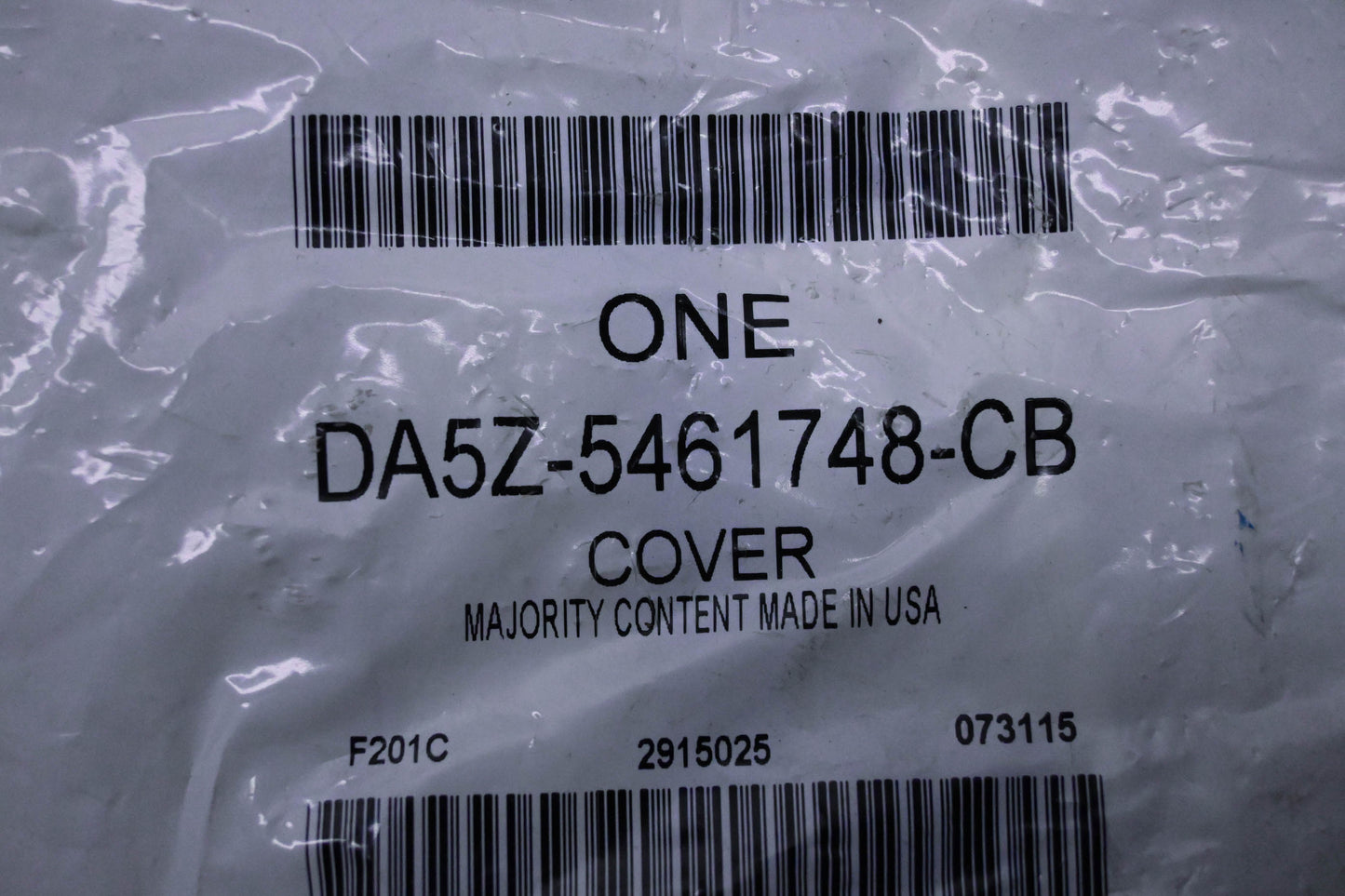 New OEM Ford DA5Z-5461748-CB Front Right Seat Track Cover NOS