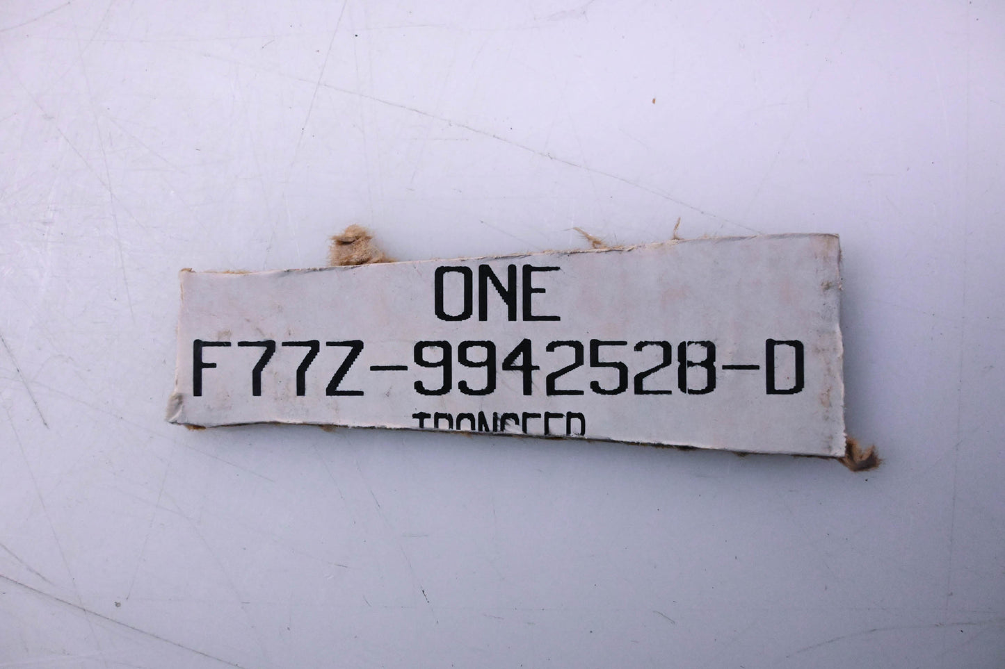 New OEM Ford F77Z-9942528-D STX Nameplate Transfer NOS