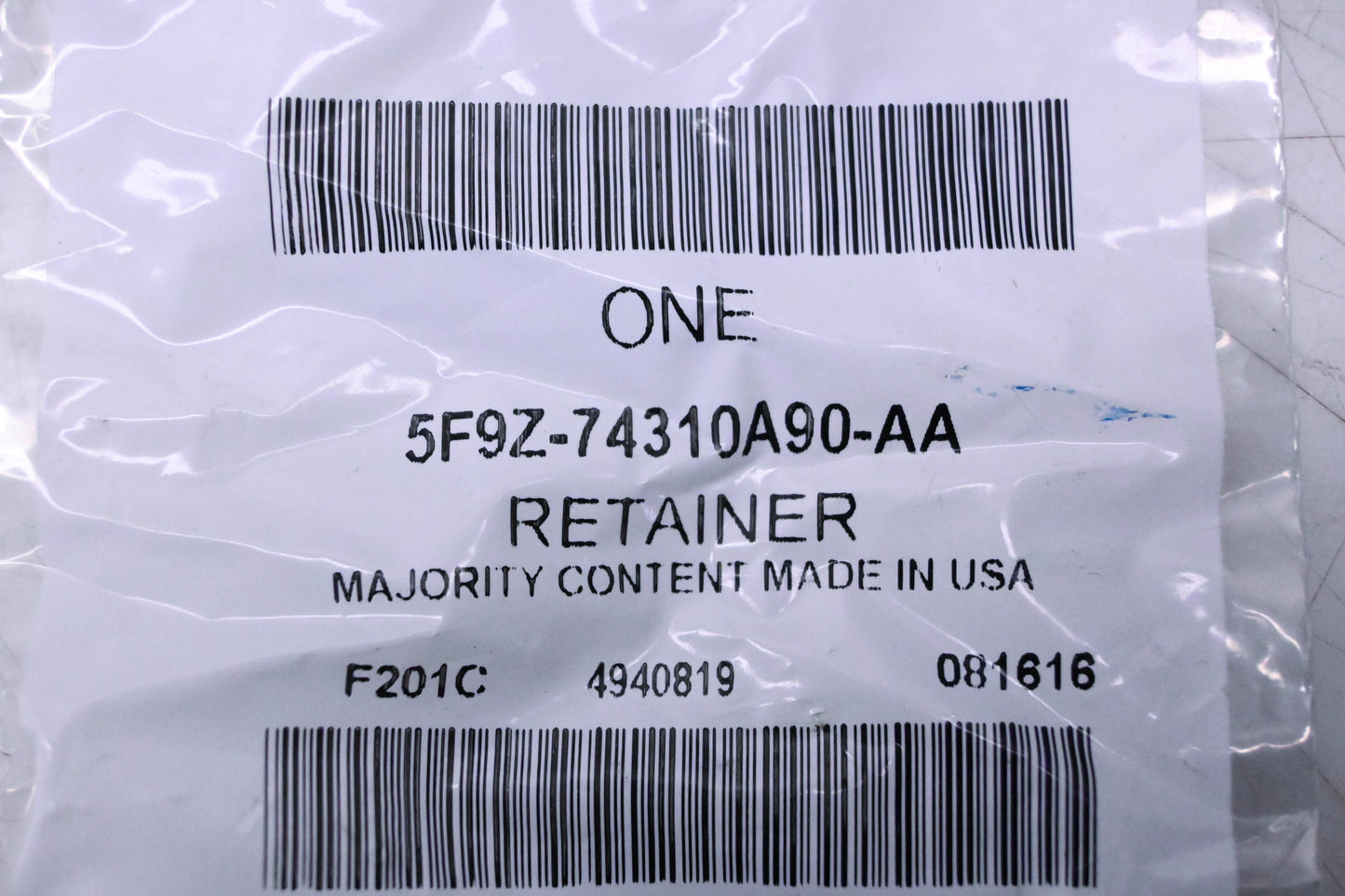New OEM Ford 5F9Z-74310A90-AA Upper Trim Panel Retainer NOS