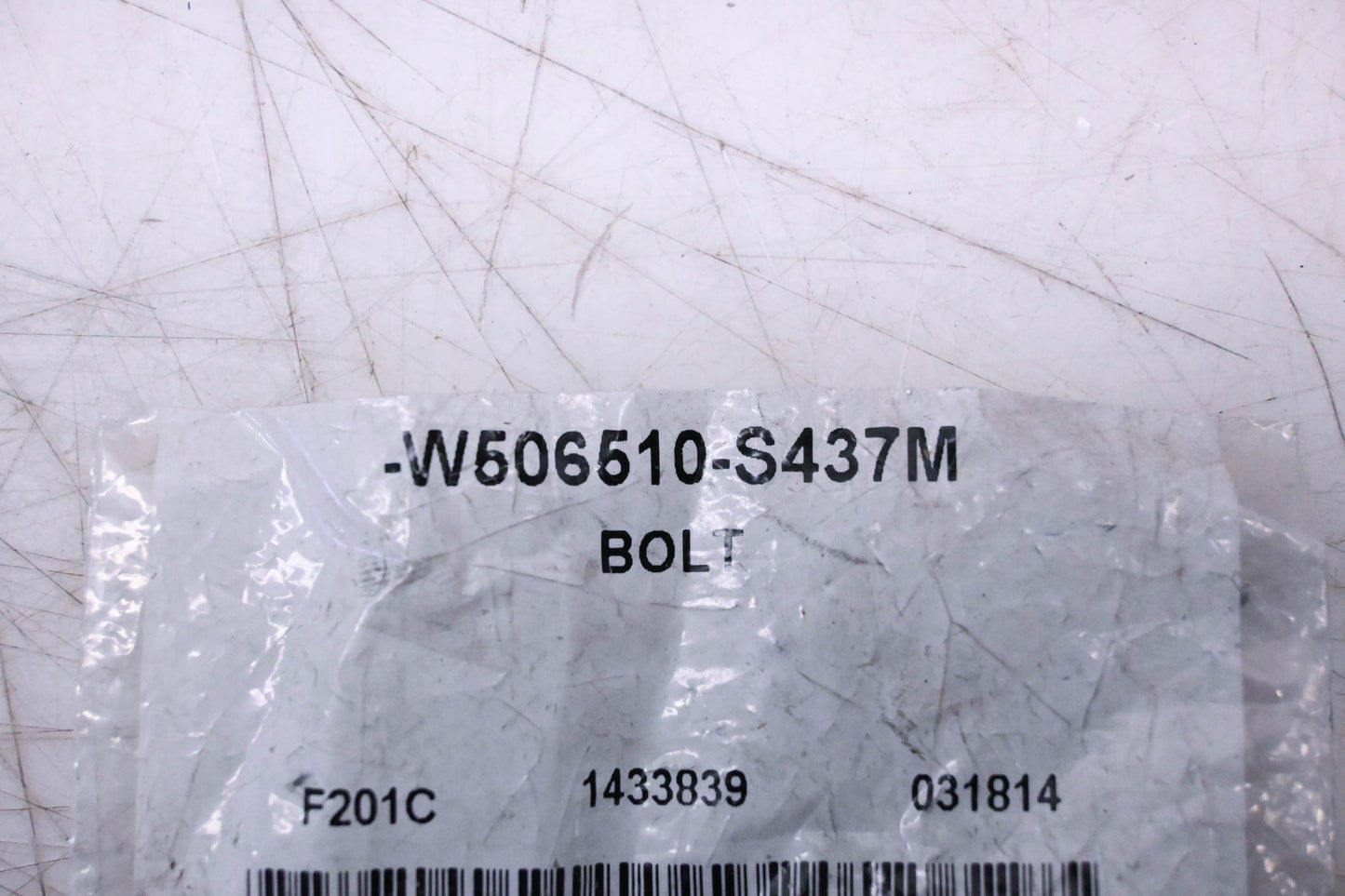 New OEM Ford W506510-S437M Starter Bolt NOS