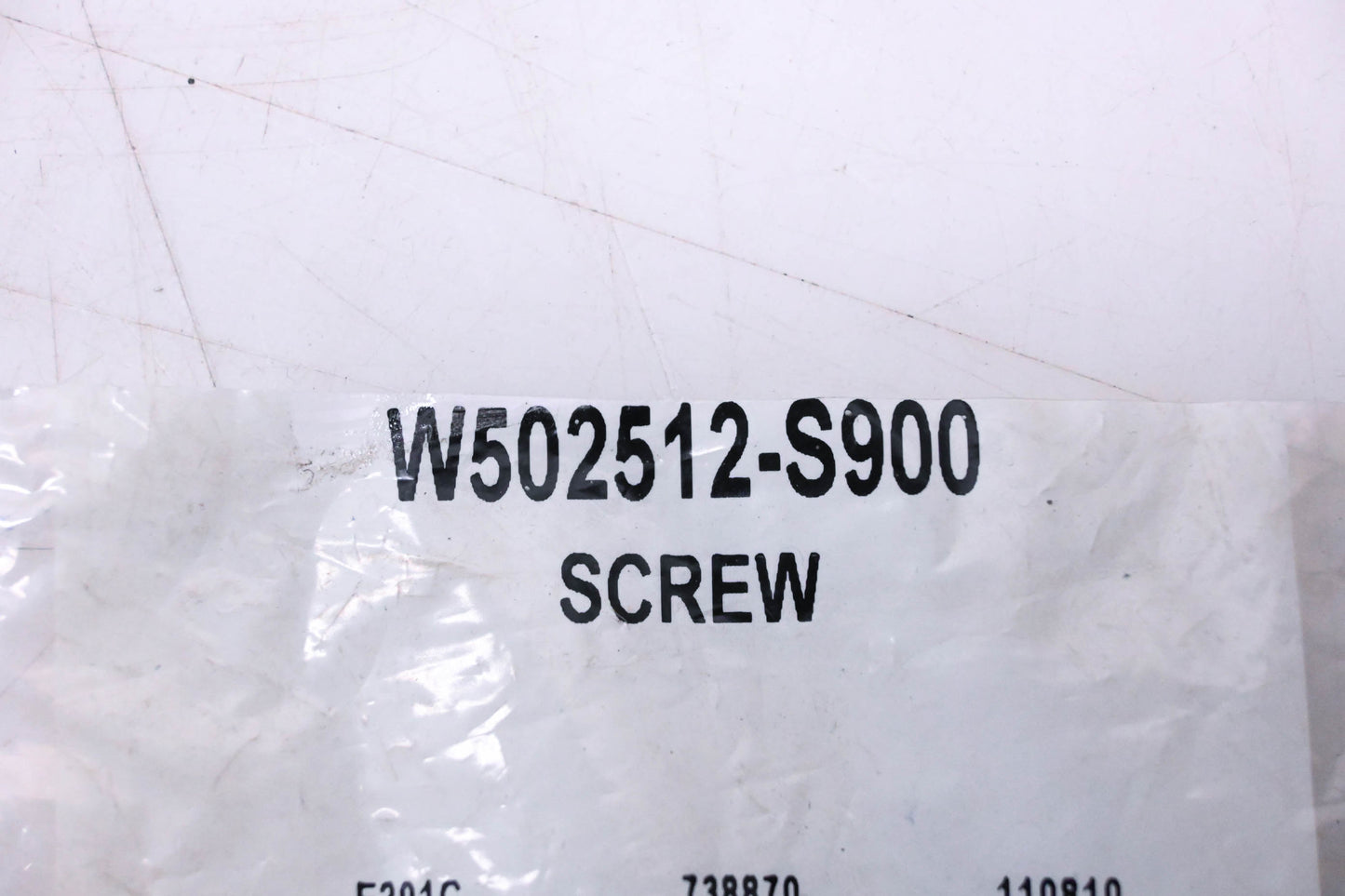 New OEM Ford W502512-S900 Screws Qty 2 NOS