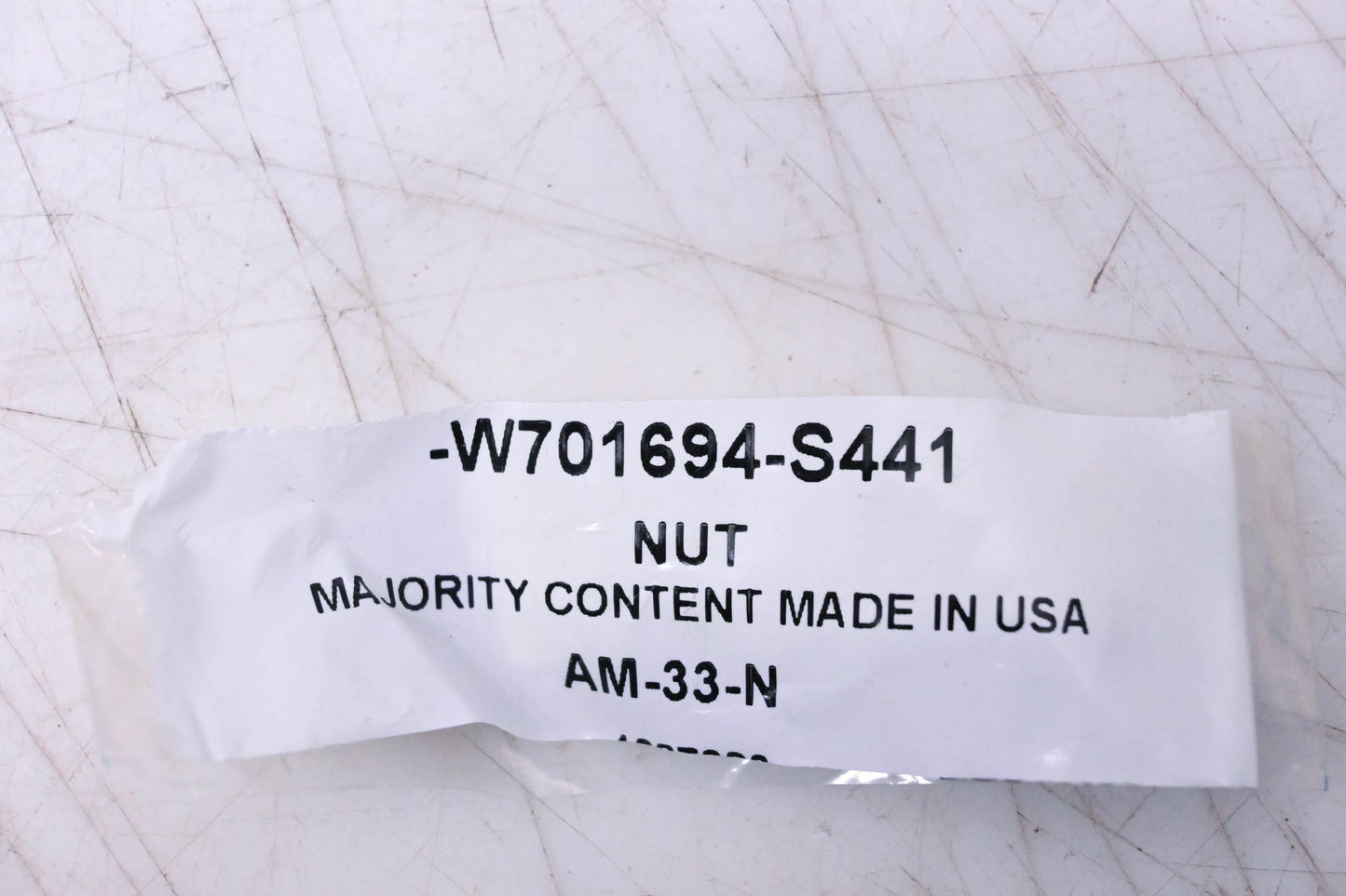 New OEM Ford W701694-S441 Headlamp Mount Hex Nut NOS